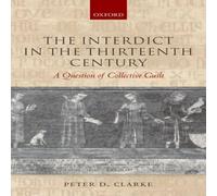 Clarke INTERDICT IN 13TH CENTURY C Hardcover Book Clarke Multicolor