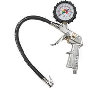 Clarke International Clarke 30D Airline Tyre Inflator With Pressure Gauge - Includes 450mm Rubber Hose