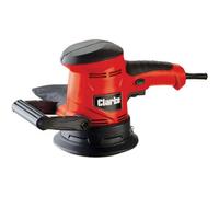 Clarke International Clarke Cros3 450W Random Orbital Sander (230V) - Includes Discs & Dust Bag