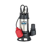 Clarke International Clarke Hsec650A 2" 665W 290Lpm 9.5M Head Industrial Submersible Dirty Water Cutter Pump With Float Switch (230V)