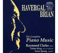 Clarke:King:Spong - BRIAN:COMPLETE PIANO MUSIC