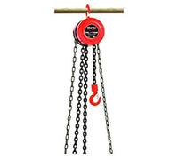 CLARKE MANUAL CHAIN HOIST BLOCK with SWIVEL HOOK 1000 Kilograms