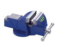 CLARKE METALWORK FIXED BENCH VICE 5" 125mm BLUE CV125BL