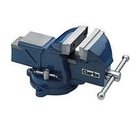 CLARKE METALWORK SWIVEL BENCH VICE 5" 125mm BLUE