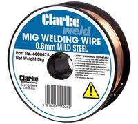 Clarke Mild Steel Welding Wire 0.8mm 5kg
