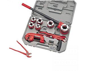CLARKE PLUMBERS PIPE THREADING KIT 10 PIECE CHT418
