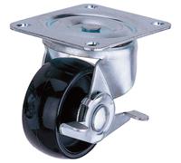 Clarke Polypropylene Castors Fixed / Swivel / Swivel & Brake (50mm - 100mm)