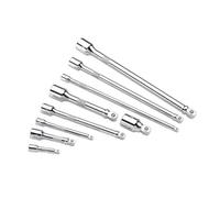 Clarke PRO171 1/4" 3/8" & 1/2" Drive 9 piece Wobble Extension Bar Set