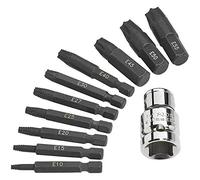 Clarke PRO332 11 Piece Torx® Screw Extractor Set