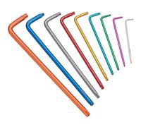 Clarke PRO345 9-Piece Colour Coded Extra-Long Star Key Set