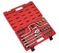 Clarke PRO353 24 Piece 1/2" Drive Metric Socket Set