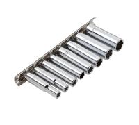 Clarke PRO420 1/4D Socket Set on Clip - Metric 8 pc"