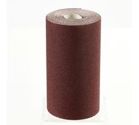 Clarke Red Aluminium Oxide Hook & Loop Roll 1m x 115mm Grit