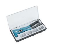 Clarke CHT648 Hand Riveter Kit + 60 Rivets, 4 Nozzles & Spanner