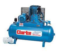 Clarke SE46C270 40cfm 270 Litre 10HP Industrial Air Compressor (400V)
