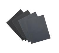 Clarke Silicon Carbide Sheet 280 x 230mm 4 Pack - Assorted Grit