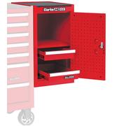 Clarke SL26C Cabinet & 2 Drawer Side Locker (Red)