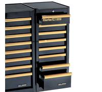 Clarke SL41BGC HD Plus 8 Drawer Side Locker (Black & Gold)