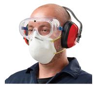 Clarke SPK1 Safety Pack (Clear Goggles, Ear Defenders & Mask)