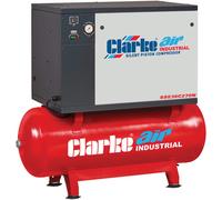 Clarke SSE36C270N 30cfm 270 Litre 7.5HP Low Noise Piston Air Compressor (400V)