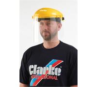 Clarke SV1B Full Face Safety Visor (Yellow)