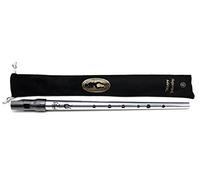 Clarke Sweetone C Traditional Irish Tin Penny Whistle & Soft Black Whistle Pouch (Silver)