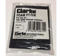 Clarke Vac King Vacuum Cleaner Foam Filter
