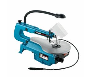 Clarke Variable Speed Scroll Saw 16 " 230V + Grinding Kit CSS400C, View Video