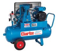 Clarke XEP15/50 (O/L) 14cfm 50 Litre 3HP Portable Industrial Air Compressor (110V)
