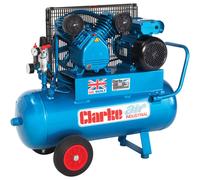 Clarke Clarke XEPV16/50 (O/L) 14cfm 50 Litre 3HP Portable Industrial Air Compressor (110V)