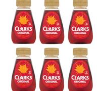 Clarkks Original | Maple Syrup Blended with Carob Fruit Syrup | 180ML | Pack of 6 | Whole Case