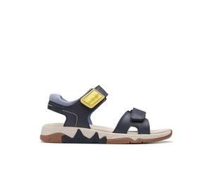 Clarks 261760407 - Boys, Navy, marine, 35 EU