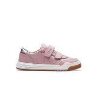 Clarks Urban Solo Kid Dusty Pink Trainers, Riptape | Size: 12-Standard Fit Clarks Pink 12-Standard Fit