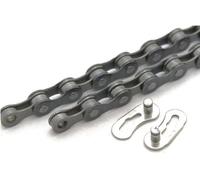 Clarks Cycle Systems 6-8 Speed Bicycle Chain, Silver/Black, 116 Link, Fits All Major Derailleur Systems, Including Split Link