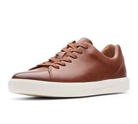 Clarks A Costa Lace Mens Wide Fit Casual Shoes, British Tan, 45 EU Ancho