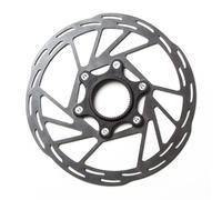 Clarks Cycle Systems A1 Black Centrelock Disc Brake Rotor, Silver/Black, 140mm
