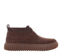 Clarks Torhill LaceHi Men's Trainers Brown Suede Leather, brown, 8 UK