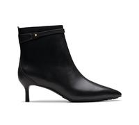 Clarks Adela Up Ankle Boot Black Leather Ankle Boots Black