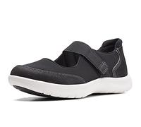 Clarks Adella West, Women’s Low-Top Sneakers, Black Textile, 4 UK (37 EU)