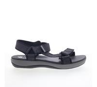Clarks Adult Womens Brizo Cady Strap Sandals Black Grey US 8.5