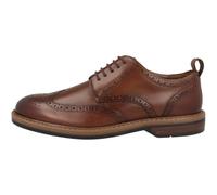 Clarks Originals Men's Leather Brogues Aldwin Limit Mid Tan Lace-Up UK 8.5