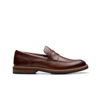 Clarks Shoes Aldwin Step Loafers Brown EU 44 1/2 Men