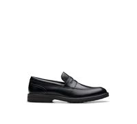 Clarks Aldwin Step Mens Black Leather, 10
