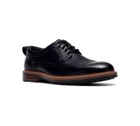 Clarks Aldwin 2 Limit Navy Leather Mens Brogues 2010-87G in a Plain Leather in Size 12