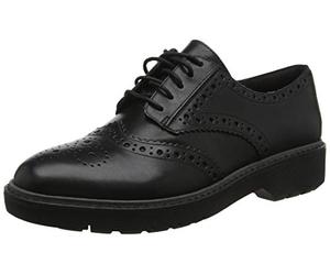 Clarks Alexa Darcy, Women’s Derby, Black (Black Leather -), 3 UK (35.5 EU)