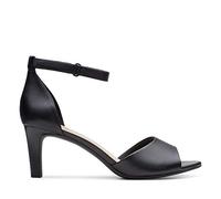Clarks Alice Greta, Women’s Ankle-Strap, Black (Black Leather Black Leather), 6 UK (39.5 EU)