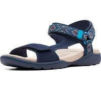 Clarks Amanda Step, Sandal, Navy Suede,