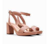 Clarks Women's AmbyrLyn Bay Pump, Warm Beige Lea, 4.5 UK