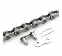 Clarks Cycle Systems CL410AR Single Speed Anti-Rust Chain, Including Split Link, 1/2x1/8" (112 Links)