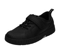 Clarks Apollo Step Kid Leather Shoes in Black